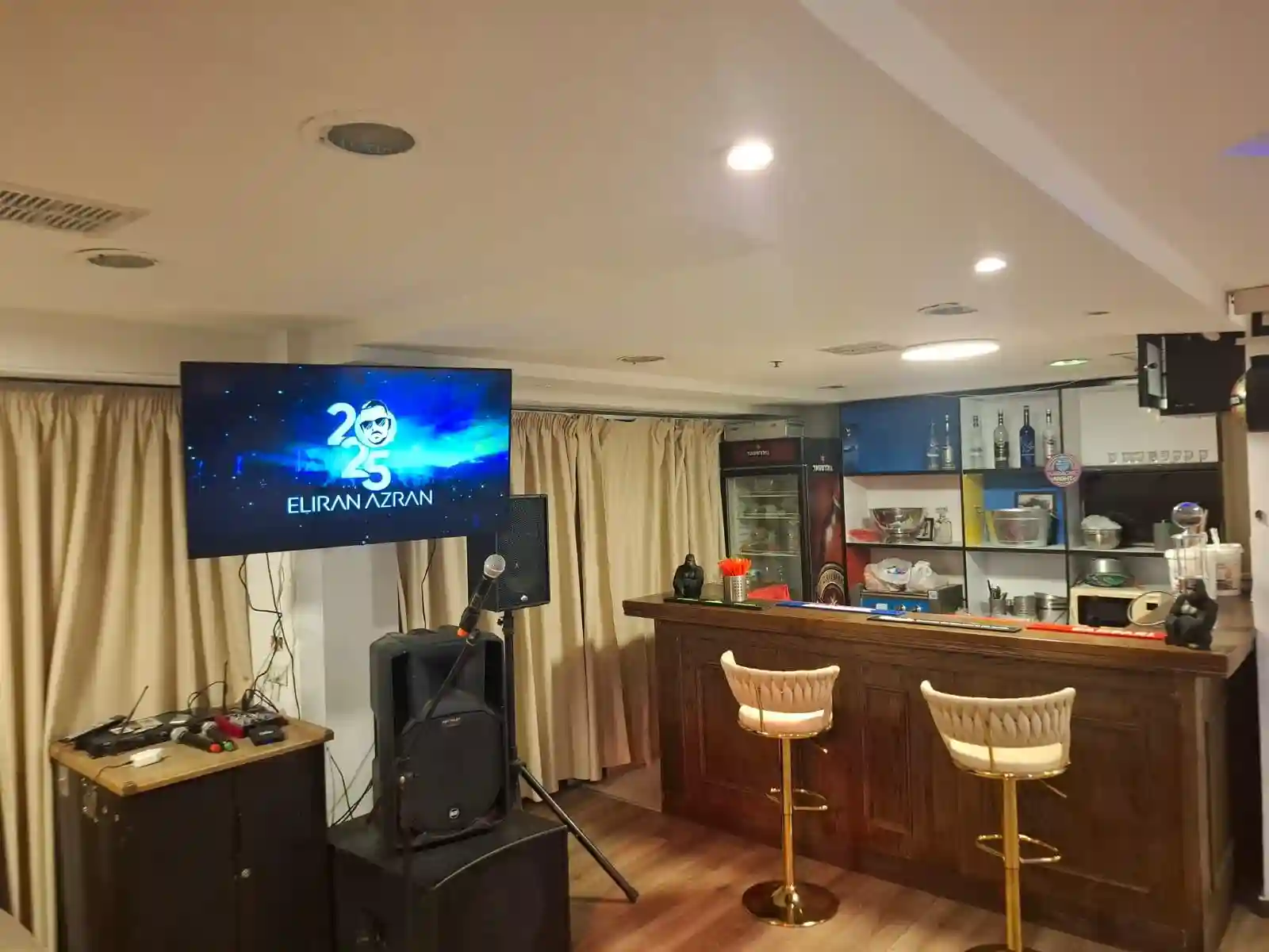 חדר קריוקי מעוצב לאירועים